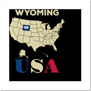 wyoming Posters and Art